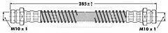 Borg & Beck - BRAKE HOSE - BBH6330 - Fits: Mit.Galant,L300,Lancer,Pajero