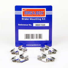Borg & Beck - FITTING KIT - PADS - BBK1548 - Fits: Renault Kangoo 02/08-