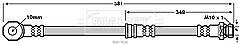 Borg & Beck - BRAKE HOSE - BBH7830 - Fits: Mit Pajero IV (V8_W,V9_W)