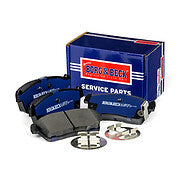 Borg & Beck - FRONT BRAKE PADS - BBP1801 - Fits: Suzuki Carry,Ignis 10/00-08/08