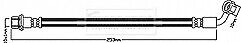 Borg & Beck - BRAKE HOSE - BBH8159 - Fits: Toyo Land Cruiser 3.0D 03-09