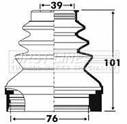 First Line - CV JOINT BOOT KIT - FCB2890 - Fits: Citroen C4,Peugeot 307,407,607