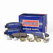 Borg & Beck - REAR BRAKE PADS - BBP2072 - Fits: Honda CRV III 07-
