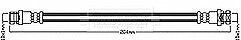Borg & Beck - BRAKE HOSE - BBH8545 - Fits: Renault Kangoo 10/09-03/11