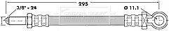 Borg & Beck - BRAKE HOSE - BBH6529 - Fits: MG Midget,Sprite