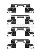Borg & Beck - FITTING KIT - PADS - BBK1397 - Fits: Nissan Navara 07/05-