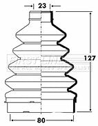 First Line - CV JOINT BOOT KIT - FCB6099 - Fits: Vauxhall Corsa, Combo, Tigra