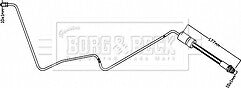 Borg & Beck - BRAKE HOSE - BBH8355 - Fits: Ford Galaxy,S-Max(WA6) 06-15