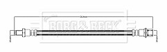 Borg & Beck - BRAKE HOSE - BBH8225 - Fits: Toyota Land Cruiser 98-9/07