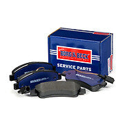 Borg & Beck - REAR BRAKE PADS - BBP2524 - Fits: Fiat Ducato III (250) 03/14-