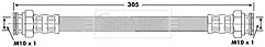 Borg & Beck - BRAKE HOSE - BBH6683 - Fits: Peugeot 406 without ABS