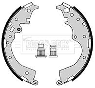 Borg & Beck - BRAKE SHOES - BBS6433 - Fits: Toyota Hi-Ace 2.5 D-4D 10/06-
