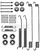 Borg & Beck - FITTING KIT - SHOES - BBK6195 - Fits: Nissan Pathfinder 97-05