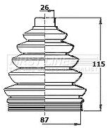 First Line - CV JOINT BOOT KIT - FCB6138 - Fits: VW Polo VI