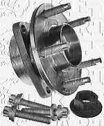 Key Parts - WHEEL BEARING KIT - KWB1170 - Fits: CHEVROLET CRUZE, OPEL ASTRA GTC
