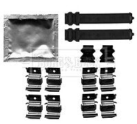 Borg & Beck - FITTING KIT - PADS - BBK1532 - Fits: Mitsubishi Pajero 02/07-