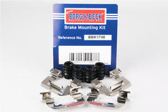 Borg & Beck - FITTING KIT - PADS - BBK1748 - Fits: Tesla, Volvo Model S, S90 II 11/2013-