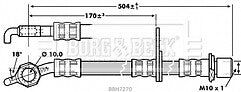 Borg & Beck - BRAKE HOSE - BBH7270 - Fits: Toyota Camry 96-01