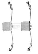 Borg & Beck - FITTING KIT - PADS - BBK1239 - Fits: Volvo XC90 10/02-