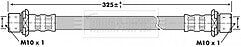 Borg & Beck - BRAKE HOSE - BBH6861 - Fits: Toyota Rav-4 97-00