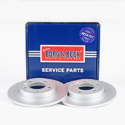 Borg & Beck - BRAKE DISC PAIR - BBD4274 - Fits: Audi A3 quattro 98-