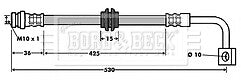Borg & Beck - BRAKE HOSE - BBH7473 - Fits: Kia Carnival I (UP)