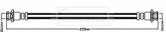 Borg & Beck - BRAKE HOSE - BBH8460 - Fits: Chevrolet Spark 03/10-