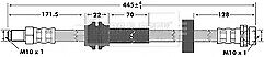 Borg & Beck - BRAKE HOSE - BBH6978 - Fits: Ford Focus 2001-