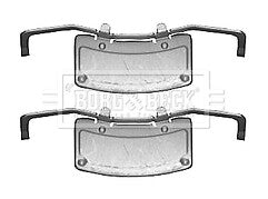 Borg & Beck - FITTING KIT - PADS - BBK1562 - Fits: VW Phaeton (360mm Discs)04/02-