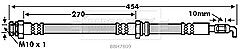 Borg & Beck - BRAKE HOSE - BBH7809 - Fits: Ford Ranger,Mazda B Series