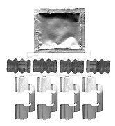 Borg & Beck - FITTING KIT - PADS - BBK1551 - Fits: Peugeot 3008 06/09-