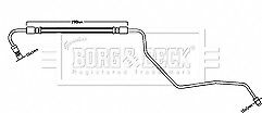 Borg & Beck - BRAKE HOSE - BBH8539 - Fits: RENAULT Clio III 10/05-12/14