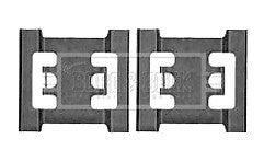 Borg & Beck - FITTING KIT - PADS - BBK1409 - Fits: GM Movano 98-10