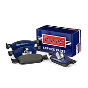Borg & Beck - FRONT BRAKE PADS - BBP2591 - Fits: Renault Clio 05/14-