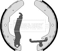 Borg & Beck - BRAKE SHOES - BBS6041 - Fits: VW Transporter