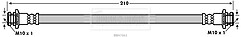 Borg & Beck - BRAKE HOSE - BBH7661 - Fits: Nissan Qashqai 07-