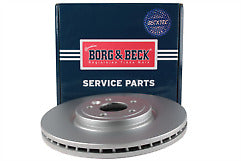 Borg & Beck - BRAKE DISC SINGLE - BBD6104S - Fits: Jaguar XE 03/15-