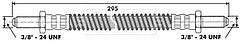 Borg & Beck - BRAKE HOSE - BBH6480 - Fits: Taxi FX4 70-82