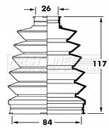 First Line - CV JOINT BOOT KIT - FCB6012 - Fits: Mazda 626, Mitsubishi