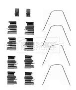 Borg & Beck - FITTING KIT - PADS - BBK1432 - Fits: Mazda MX-5 98-