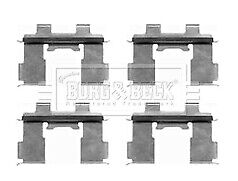 Borg & Beck - FITTING KIT - PADS - BBK1484 - Fits: Suzuki Baleno 02/99-05/02