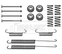 Borg & Beck - FITTING KIT - SHOES - BBK6314 - Fits: VW Amarok 09/10-