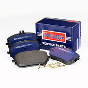 Borg & Beck - BRAKE PADS - BBP2808 - Fits: A Class (177) + Sports Package 03/18-