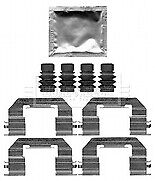 Borg & Beck - FITTING KIT - PADS - BBK1610 - Fits: Fiat 500X 09/14-