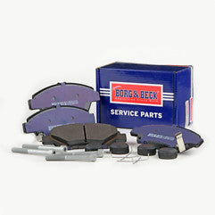 Borg & Beck - FRONT BRAKE PADS - BBP2207 - Fits: Honda Jazz,Insight 10/08-