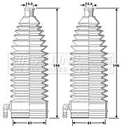 First Line - STEERING GAITER KIT - FSG3424 - Fits: PSA Berlingo, 308, Partner