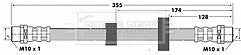 Borg & Beck - BRAKE HOSE - BBH6425 - Fits: VW Transporter 90-