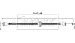 Borg & Beck - BRAKE HOSE - BBH8959 - Fits: eSprinter Box (2020-) 910 series
