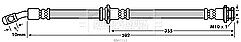 Borg & Beck - BRAKE HOSE - BBH7712 - Fits: Nissan NV200 09/09-