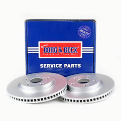 Borg & Beck - BRAKE DISC PAIR - BBD4606 - Fits: Toyota Rav 4 III 06-